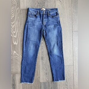 7 For All Mankind x b(air) Roxanne Ankle Jean Size 26